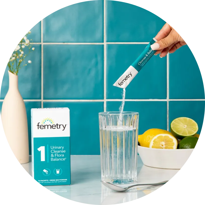 Femetry urinary cleanse flora balance